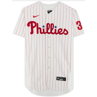 BRYCE HARPER Autographed and inscribed "21 NL MVP" Philadelphia Phillies Authentic Jersey FANATICS