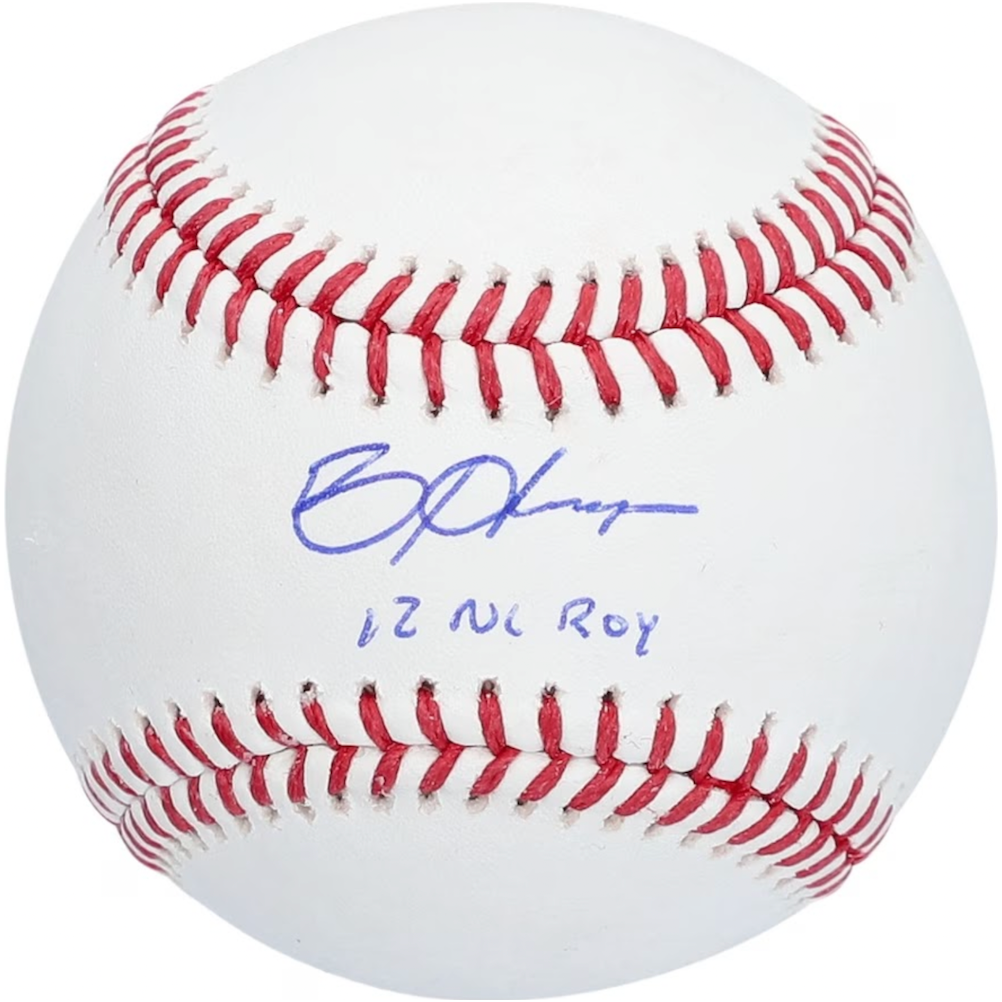 BRYCE HARPER Autographed "12 NL ROY" Philadelphia Phillies Official MLB Baseball FANATICS