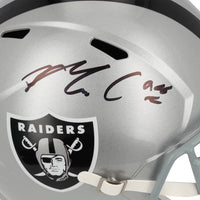 Maxx Crosby Autographed Oakland Raiders Full Size Speed Helmet Fanatics