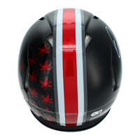Quinshon Judkins Autographed Ohio State Buckeyes Black Alternate Speed Authentic Helmet Beckett