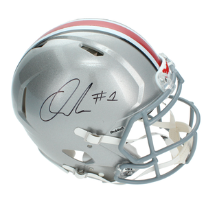 Quinshon Judkins Autographed Ohio State Buckeyes Speed Authentic Helmet Beckett