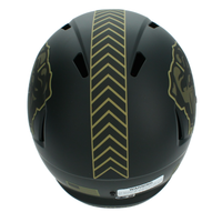 Quinshon Judkins Autographed Cleveland Browns 2025 Salute to Service Speed Full Size Helmet Beckett