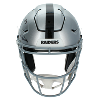 Brock Bowers Autographed "Raider Nation" Las Vegas Raiders Speedflex Authentic Helmet Beckett