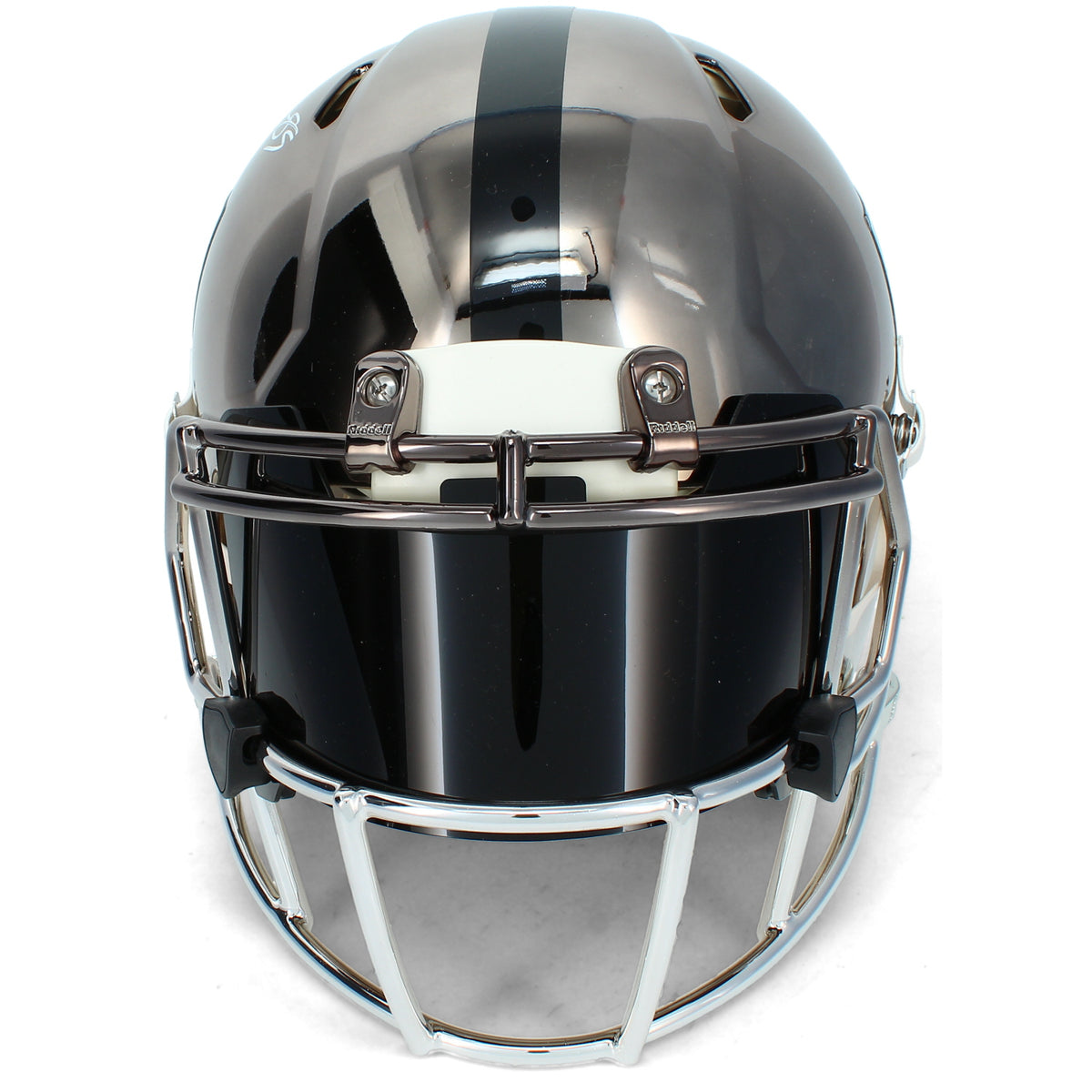 Brock Bowers Autographed Las Vegas Raiders Custom Spectra Chrome Speed Authentic Helmet Beckett