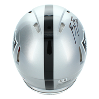 Brock Bowers Autographed Las Vegas Raiders Authentic Speed Helmet Beckett