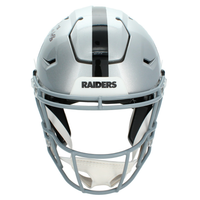 Howie Long Autographed & Inscribed "HOF 00" Raiders Speedflex Authentic Helmet Beckett