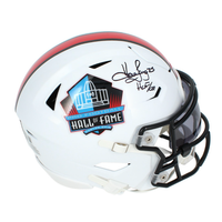 Howie Long Autographed & Inscribed Las Vegas Raiders "HOF 00" Hall of Fame Logo SpeedFlex Midi Helmet Beckett