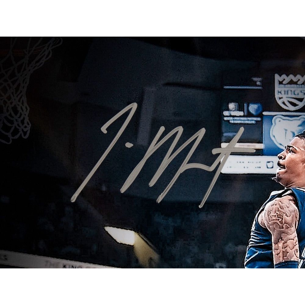 JA MORANT Autographed Grizzlies "Flight" 16" x 20" Photograph PANINI LE 112