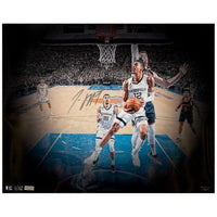 JA MORANT Autographed Grizzlies "Reverse" 16" x 20" Photograph PANINI LE 112