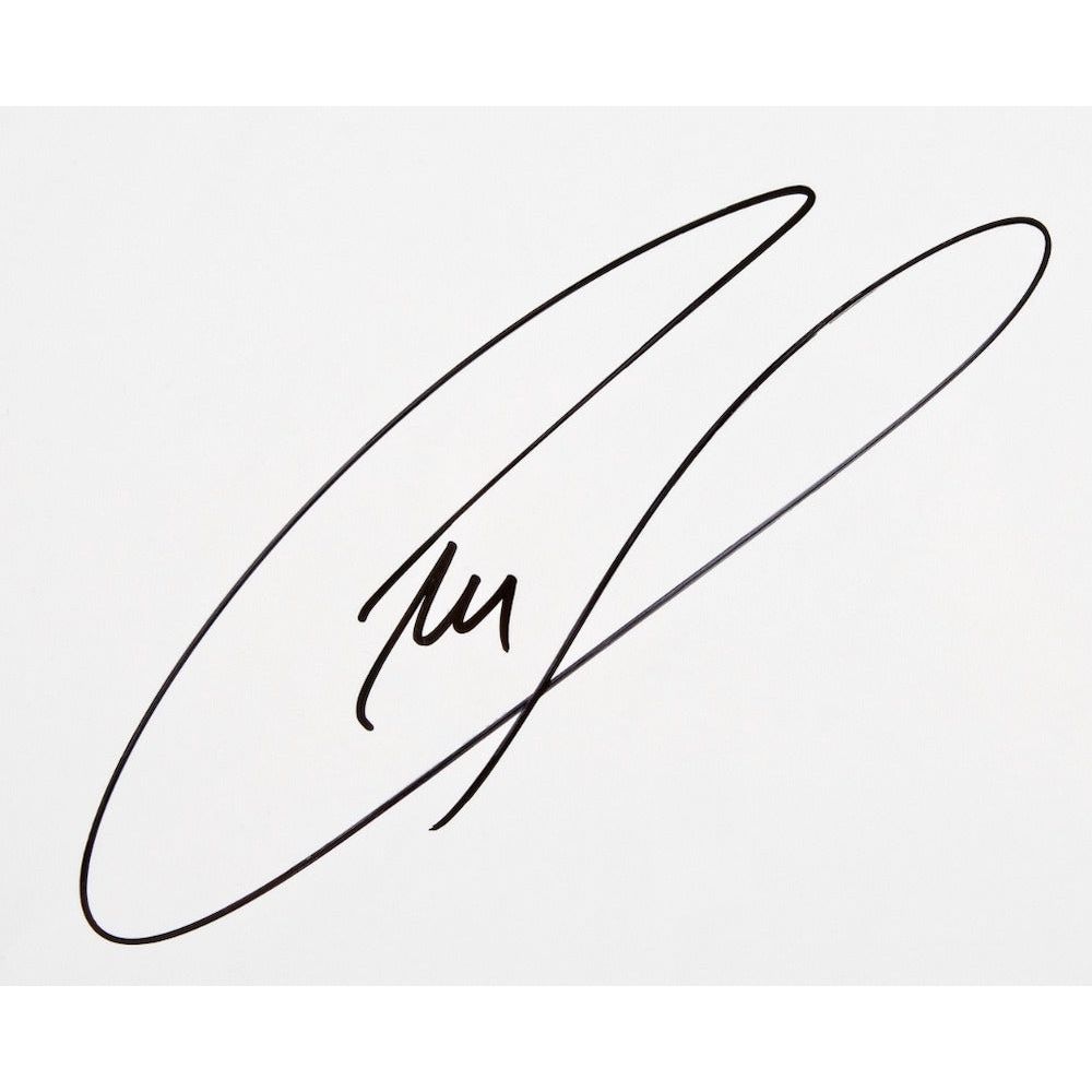 CHRISTIAN PULISIC Autographed "Stars and Stripes" 14" x 28" Photo PANINI LE 110