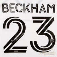 DAVID BECKHAM Autographed Inter Miami CF 2021 Authentic White Jersey PANINI