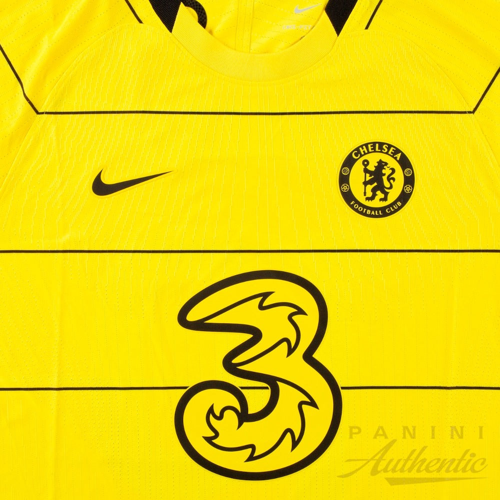 CHRISTIAN PULISIC Autographed 2021-22 Chelsea FC #10 Authentic Jersey PANINI