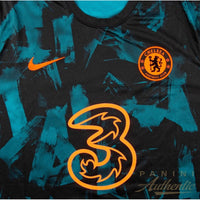 CHRISTIAN PULISIC Autographed 2021-22 Chelsea FC #10 Third Jersey PANINI