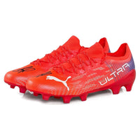 CHRISTIAN PULISIC Autographed Pink Puma Ultra 1.3 Cleats PANINI LE 25