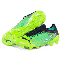 CHRISTIAN PULISIC Autographed Green Puma Ultra 1.3 Cleats PANINI LE 25