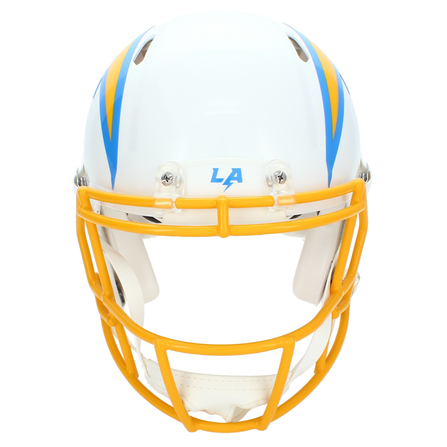 Omarion Hampton Autographed Los Angeles Chargers Authentic Speed Helmet Beckett