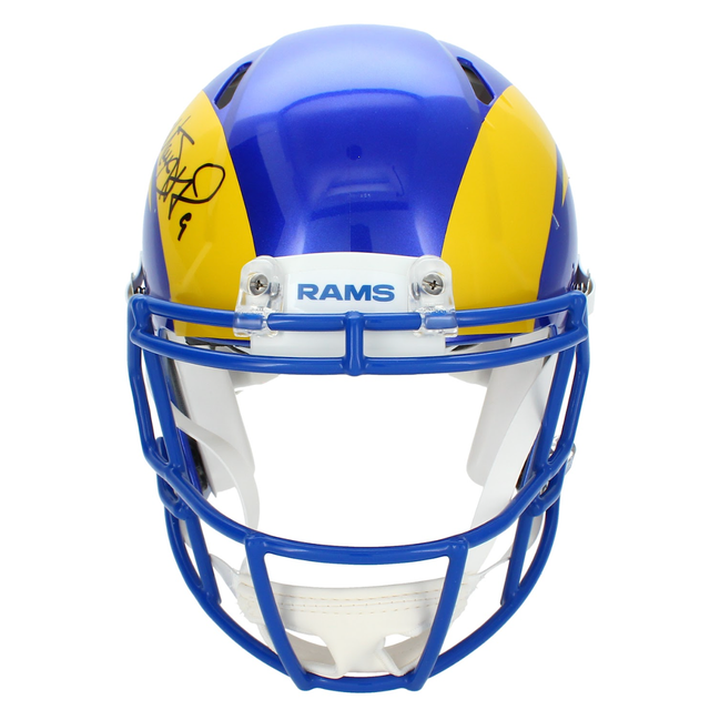 Matthew Stafford Autographed Los Angeles Rams Speed Authentic Helmet Beckett