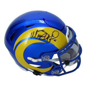 Matthew Stafford Autographed Los Angeles Rams Mid-Size SpeedFlex Midi Helmet Beckett
