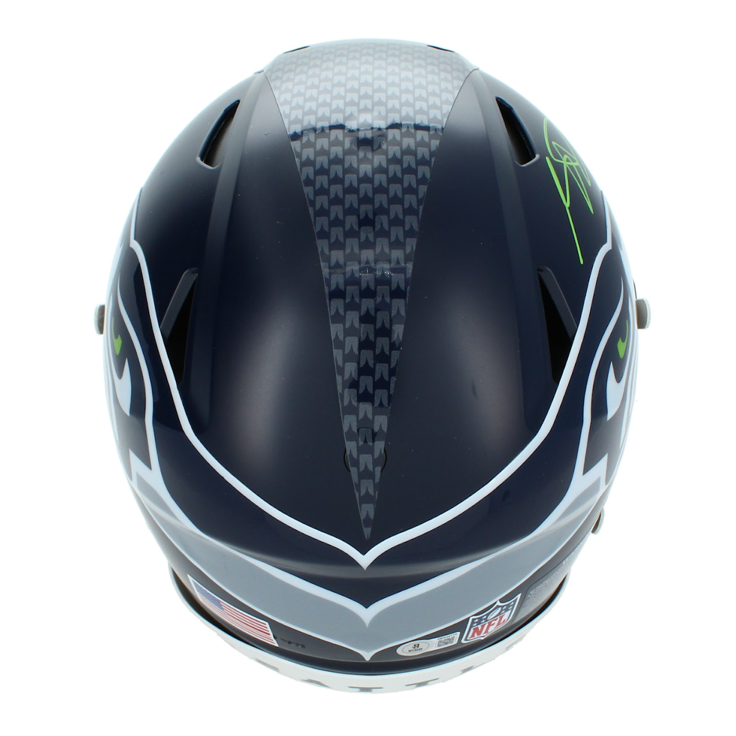 Sam Darnold Autographed Seattle Seahawks SpeedFlex Authentic Helmet Beckett