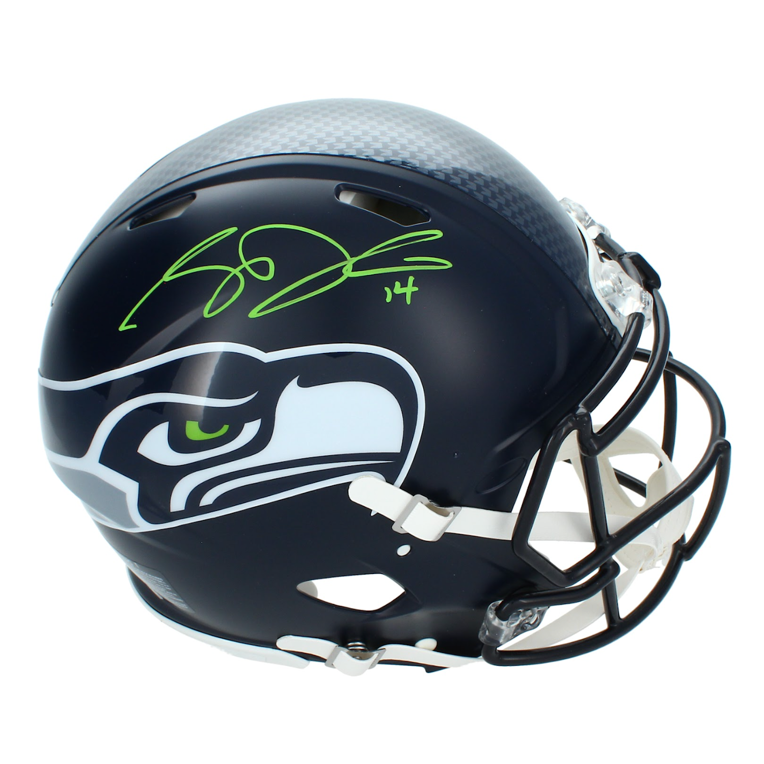 Sam Darnold Autographed Seattle Seahawks Authentic Speed Helmet Beckett