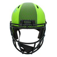Sam Darnold Autographed Seattle Seahawks 'RAVE' Full Size Speed Helmet Beckett