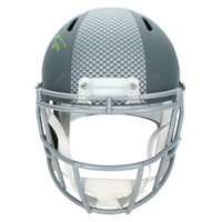 Sam Darnold Autographed Seattle Seahawks 'Slate' Full Size Replica Speed Helmet Beckett
