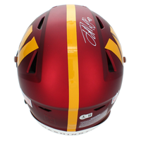 Terry McLaurin Autographed Washington Commanders Authentic SpeedFlex Helmet Beckett