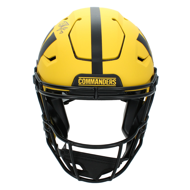 Terry McLaurin Autographed Washington Commanders 'RAVE' Speedflex Authentic Helmet Beckett