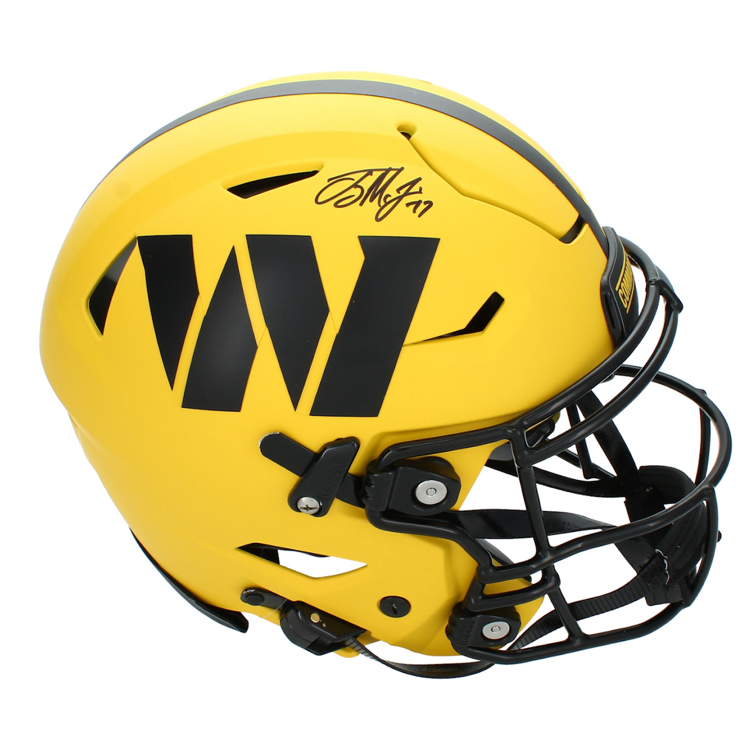 Terry McLaurin Autographed Washington Commanders 'RAVE' Speedflex Authentic Helmet Beckett
