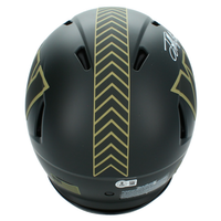 Terry McLaurin Autographed Washington Commanders 2025 Salute to Service Speed Authentic Helmet Beckett