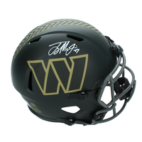 Terry McLaurin Autographed Washington Commanders 2025 Salute to Service Full Size Helmet Beckett