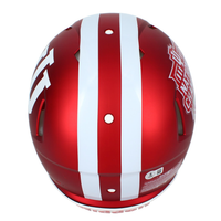Aidan Fisher Autographed/Inscribed "2025 National Champs" Indiana Hoosiers National Champions Logo Speed Authentic Helmet Beckett