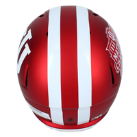 Aidan Fisher Autographed Indiana Hoosiers National Champions Logo Full Size Speed Helmet Beckett