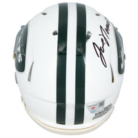 Joe Namath Autographed New York Jets 1965-77 Throwback Mini Helmet Fanatics