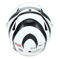 Chase Brown Autographed Cincinnati Bengals 2022 White Alternate Speedflex Authentic Helmet Beckett