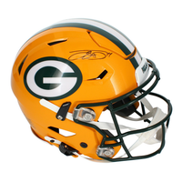 Jayden Reed Autographed Green Bay Packers SpeedFlex Authentic Helmet Beckett