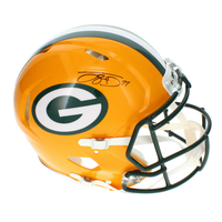 Jayden Reed Autographed Green Bay Packers Speed Authentic Helmet Beckett
