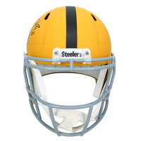 Jaylen Warren Autographed Steelers 2025 Alt. Full Size Speed Helmet Beckett