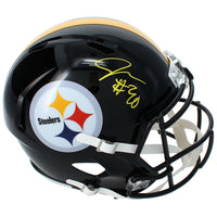 Jaylen Warren Autographed Pittsburgh Steelers Speed Full Size Helmet Beckett
