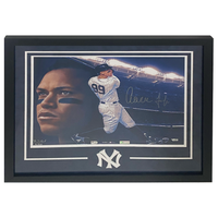 Aaron Judge Autographed Yankees Framed 16" x 20" B. Konnick Photo Fanatics LE 50