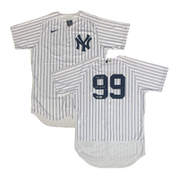 AARON JUDGE Autographed "2022 AL MVP" New York Yankees Authentic Home Jersey FANATICS