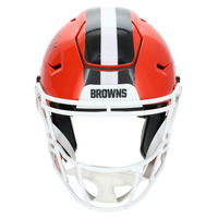 Jerry Jeudy Autographed Cleveland Browns Speedflex Authentic Helmet Beckett