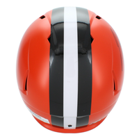 Jerry Jeudy Autographed Cleveland Browns Throwback Ful Size Replica Helmet Beckett