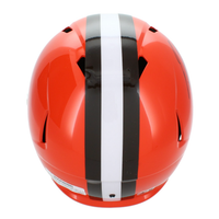 Jerry Jeudy Autographed Cleveland Browns 1975-05 Throwback Speed Full Size Helmet Beckett