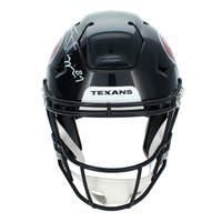 Jayden Higgins Autographed Houston Texans SpeedFlex Authentic Helmet Beckett
