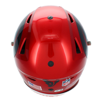 Jayden Higgins Autographed Houston Texans Battle Red Alternate Speedflex Authentic Helmet Beckett