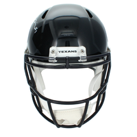 Jayden Higgins Autographed Houston Texans Replica Speed Full Size Helmet Beckett