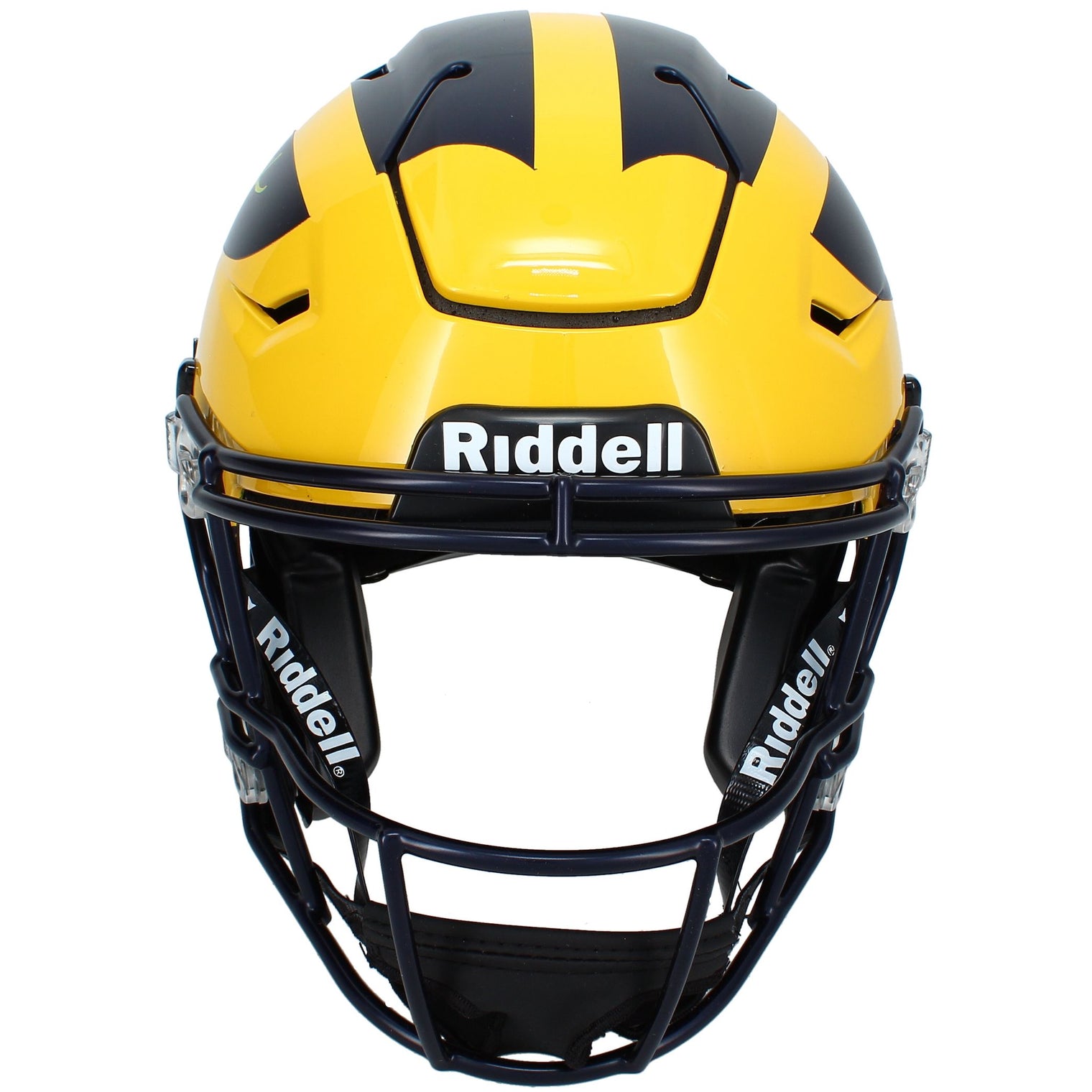 Aidan Hutchinson Autographed Michigan Wolverines Speedflex Authentic Helmet Beckett