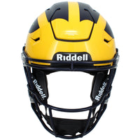 Aidan Hutchinson Autographed Michigan Wolverines Speedflex Authentic Helmet Beckett