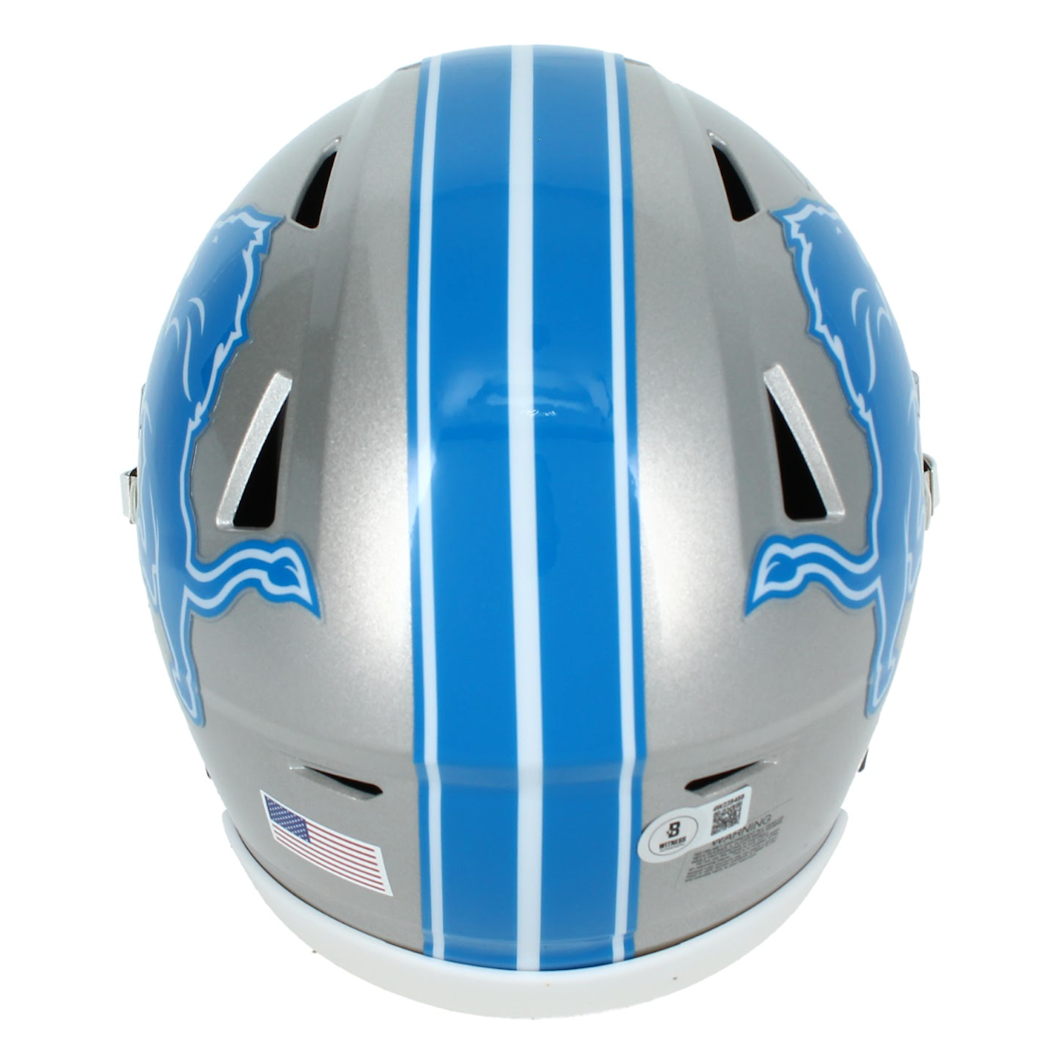Aidan Hutchinson Autographed Detroit Lions Mid-Size Speedflex Midi Helmet Beckett